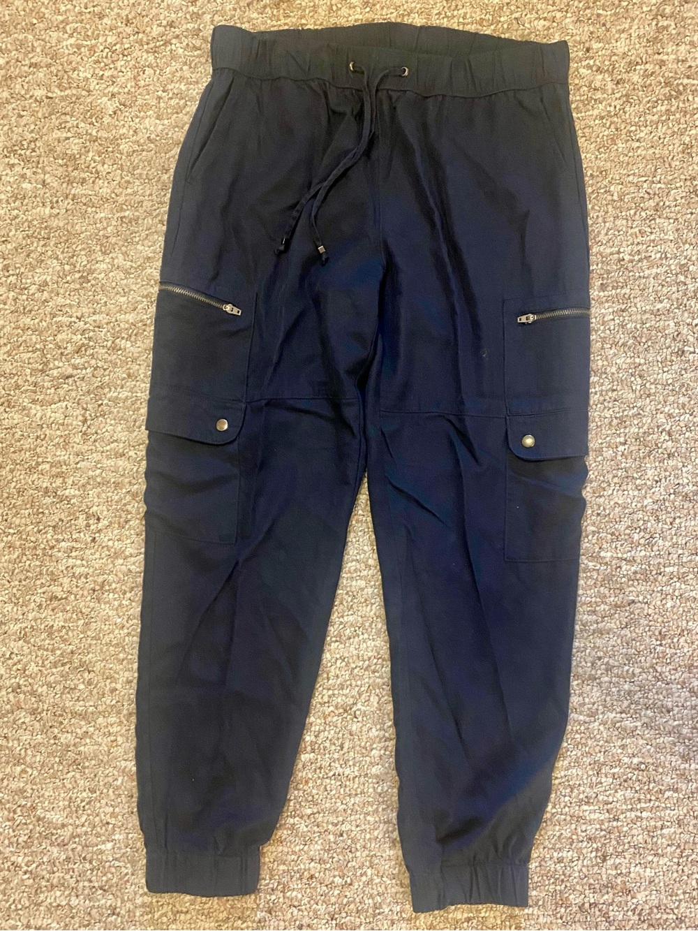 BANANA REPUBLIC FACTORY TENCEL™ CARGO JOGGER | Navy